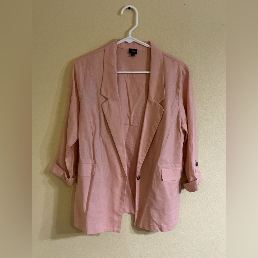Lee Women's Blush Pink Suit Jacket